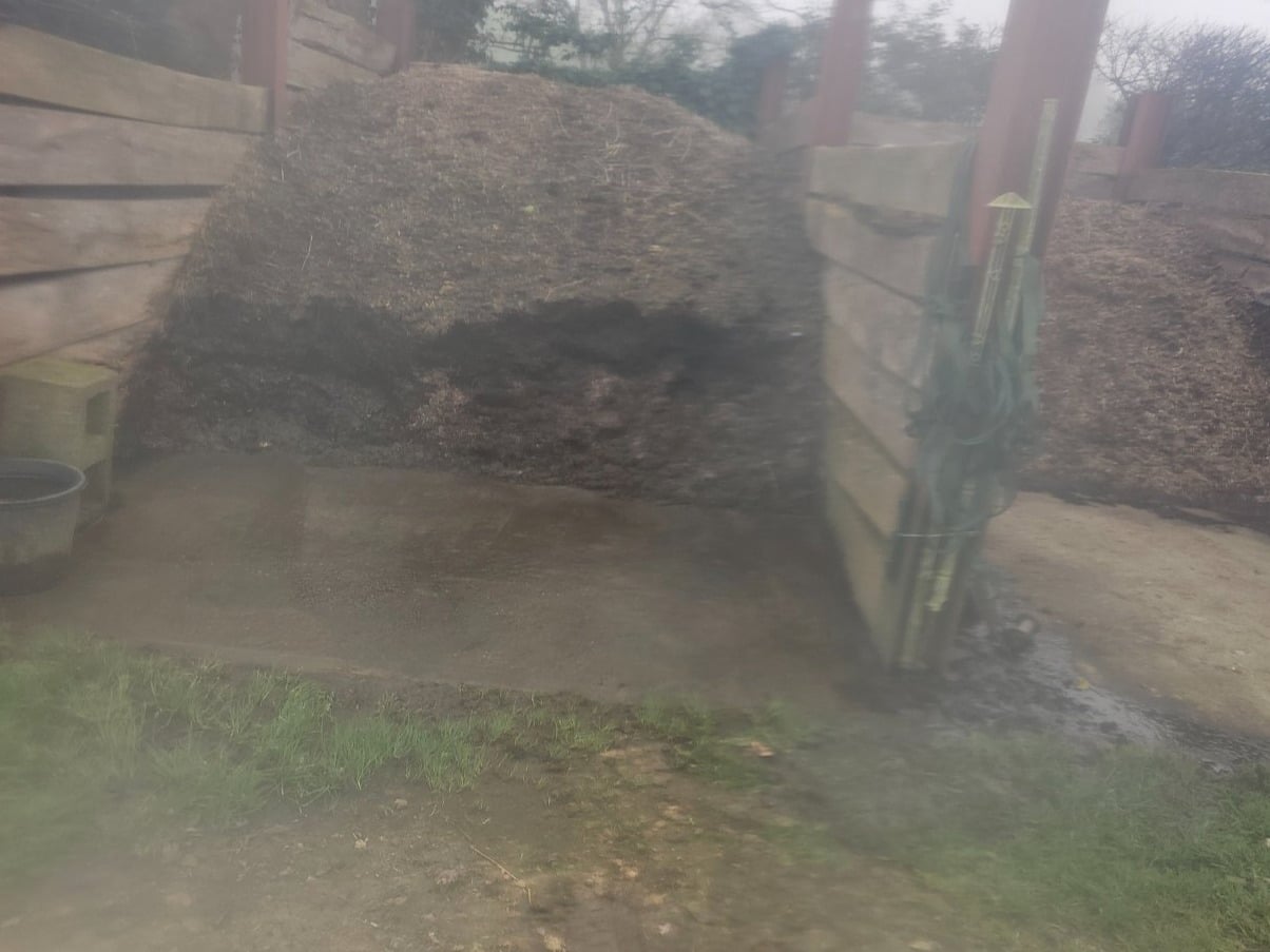 HORSE MANURE with some Bio-degradable bedding -