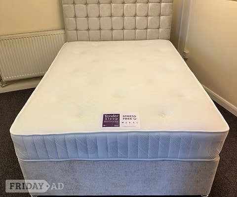 DOUBLE - STRESS FREE MATTRESS 2 drawers & 24 inch headboard in Rotherham