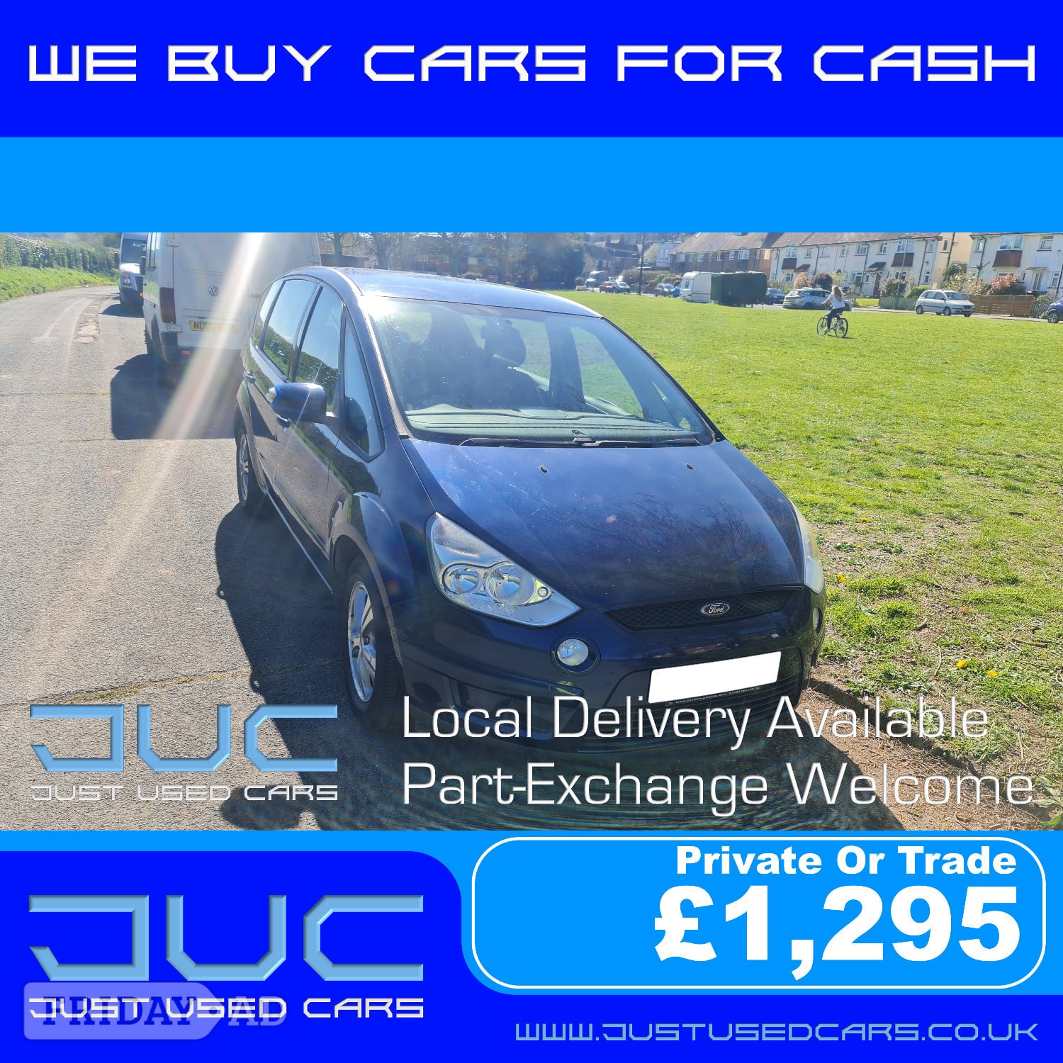 Ford S-MAX 2.0 Zetec TDCI MPV#7 (Manual Diesel)8 Reg 2008 in Lewes