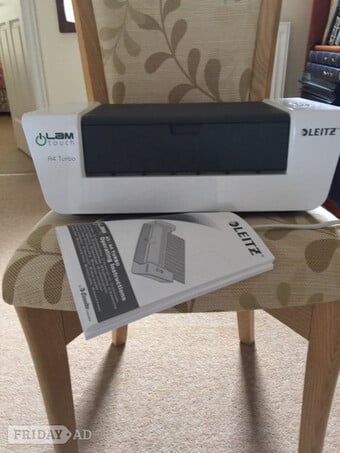 Laminator. Leitz A4 with instruction booklet