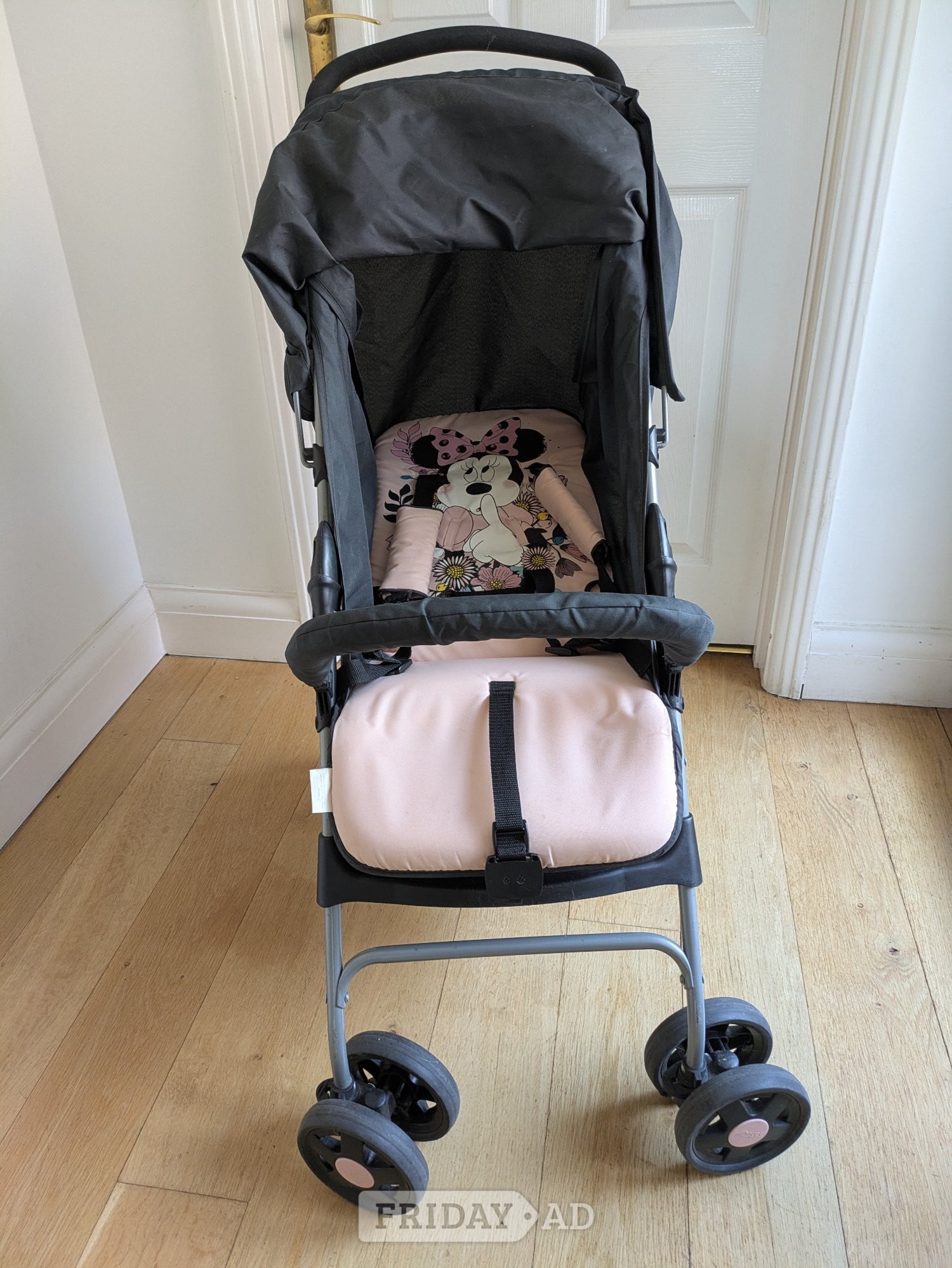 Steyning Hauck Disney Minnie Pink Lightweight Buggy. VGC.