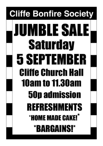 JUMBLE SALE