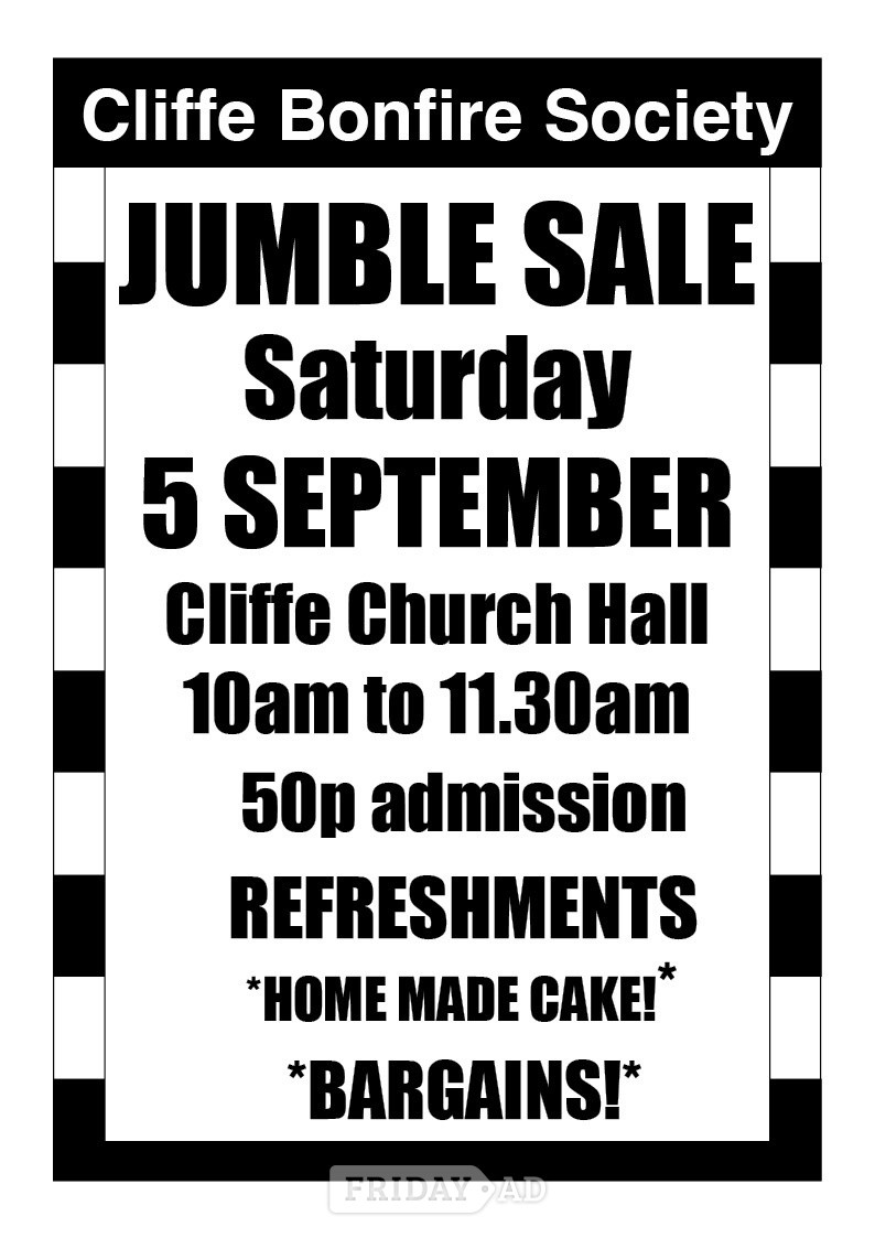 JUMBLE SALE in Lewes 