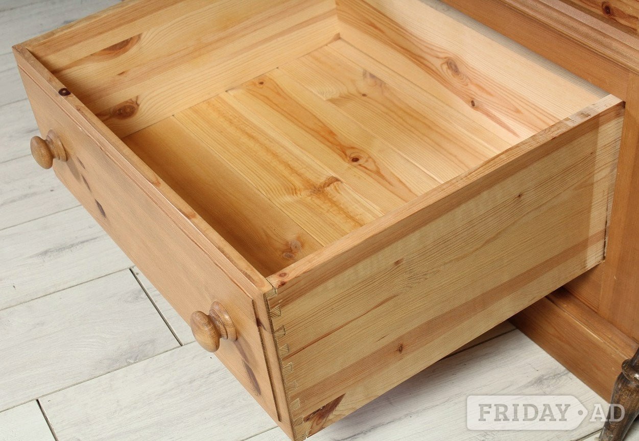 Nationwide Delivery - Second-Hand Pine Wardrobe Top Box & Shelves - Furniture in Hailsham