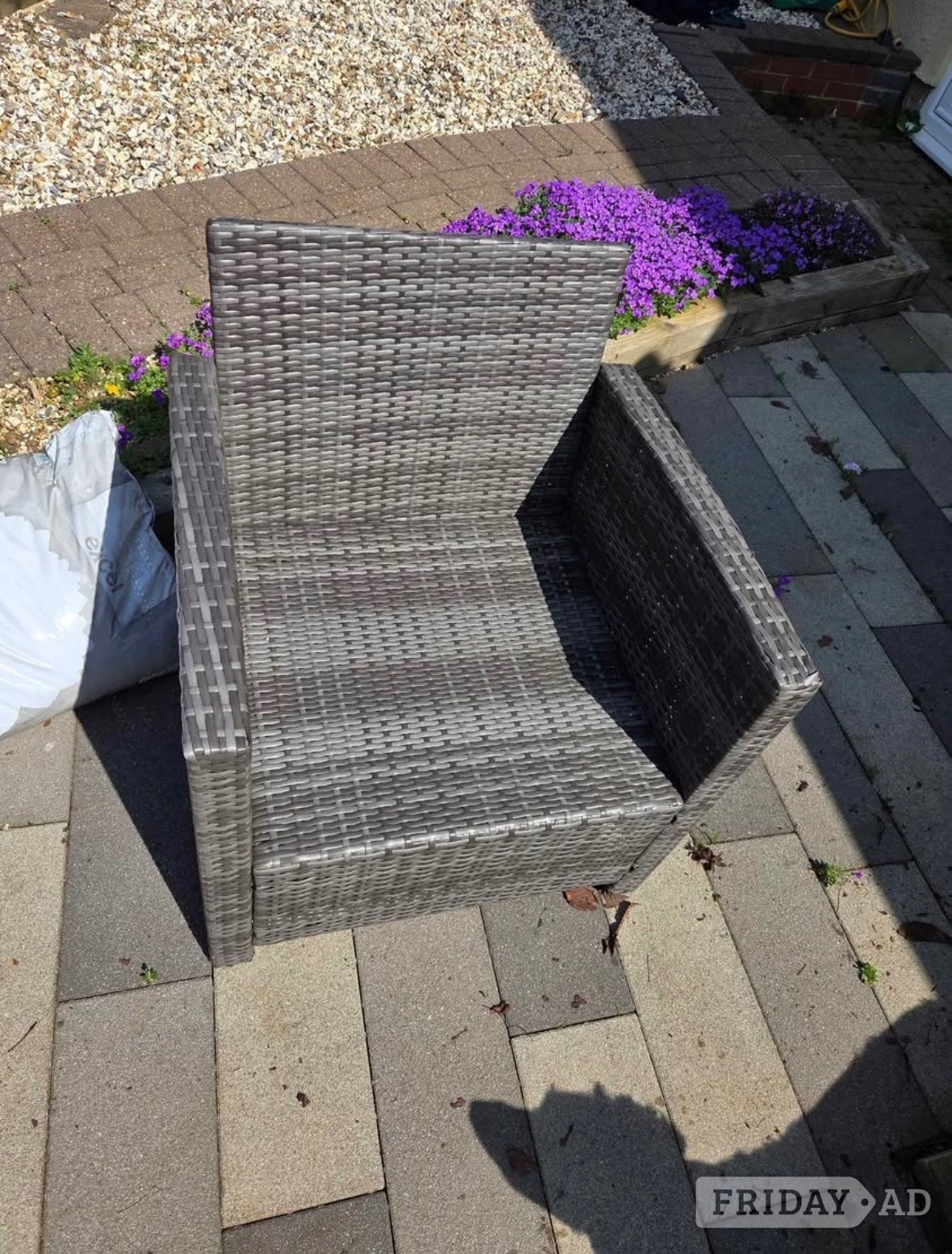 Outdoor Right Hand Corner Sofa Set. With table, chair and bench. - Garden in Brighton