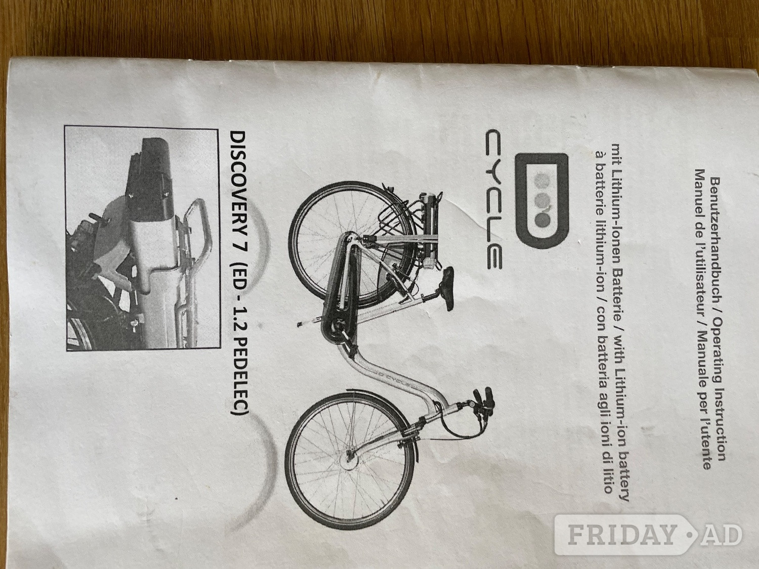 Assistance cycle, large frame in Shoreham-By-Sea