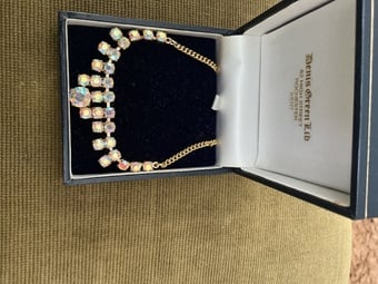 Beautiful multicoloured sparkle necklace