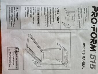 Pro Form 515 Walking Machine. Wide range of speeds, sturdy &safe