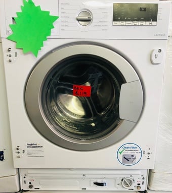 Lamona 8KG load washing machine like new 