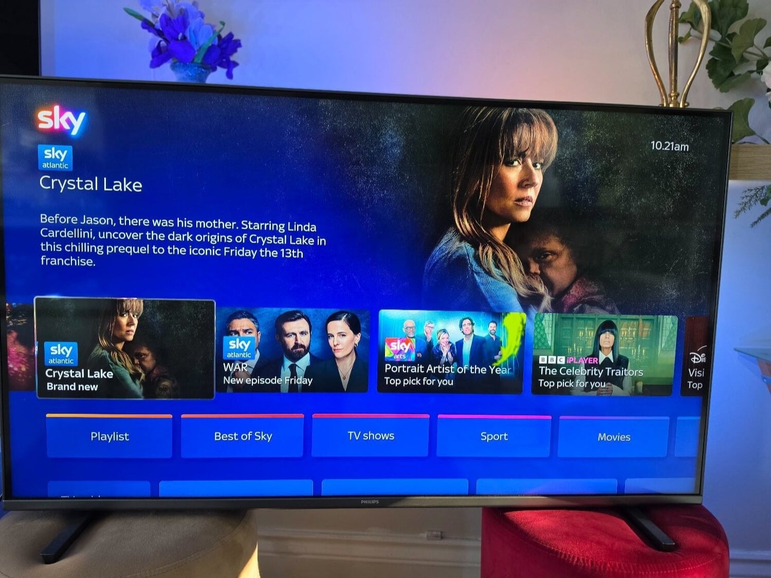 Heathfield  Philips 43 inch 4K UHD Smart TV with Ambilight & Dolby Atmos