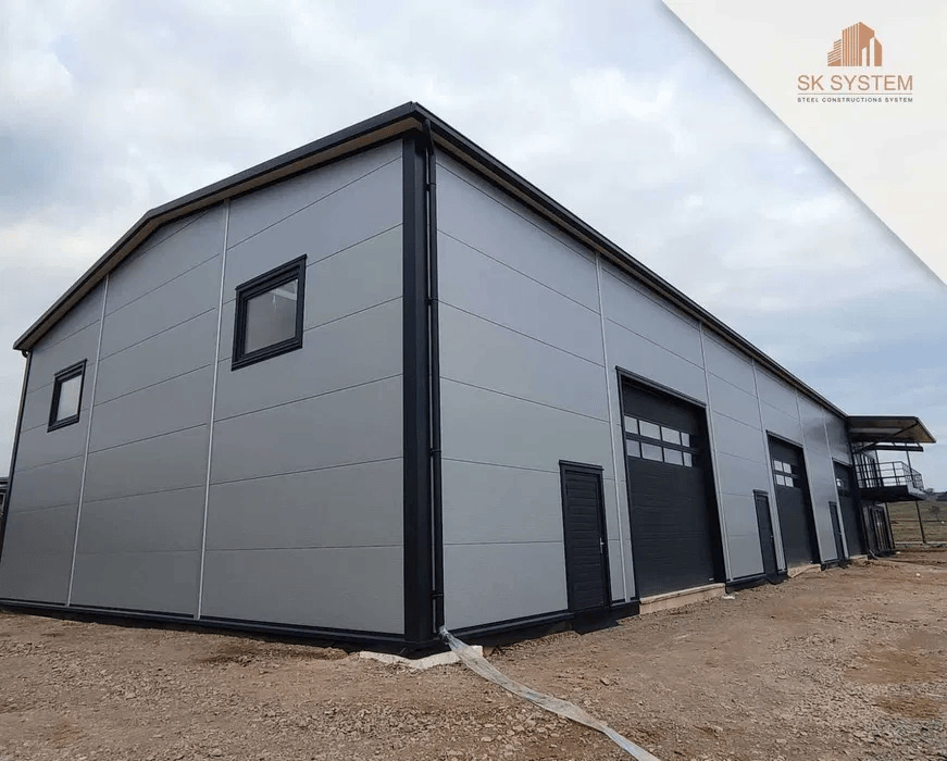 560m2 Insulated Steel frame bulding with bespoke design - Commercial Properties
