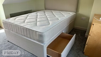 Double tender sleep super ortho Set With 2 Drawers