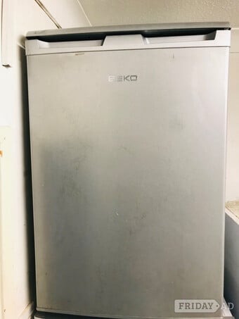 Beko silver colour under counter fridge 