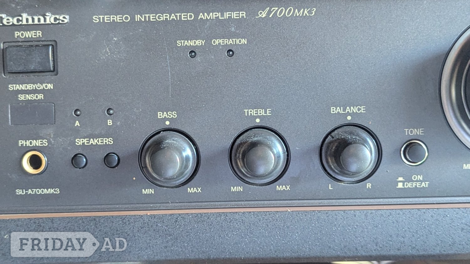 Hifi. Rare Technics SU A700 MK3 Analogue Integrated Amplifier+ CD