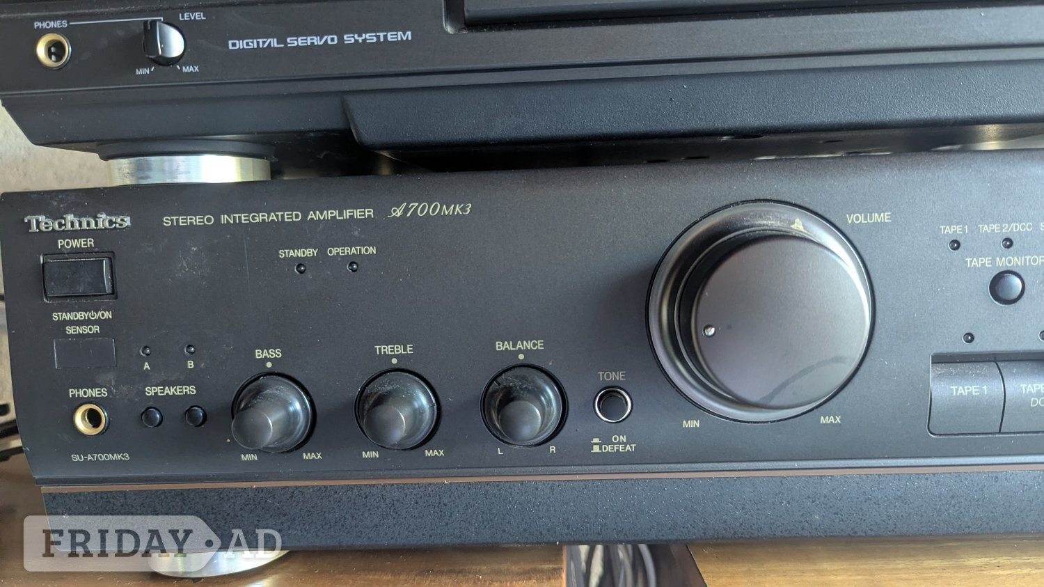 Hifi. Rare Technics SU A700 MK3 Analogue Integrated Amplifier+ CD - Tv, Audio & Cameras