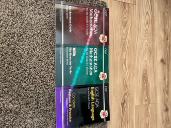GCSE Maths & English revision books