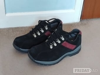 Brand New Ladies  Black Suede Walking Shoes Size 6
