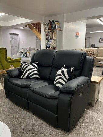 Leather Recliner 3+2 Seater Sofa Set ~ 2 Seater ~ 3 Seater 