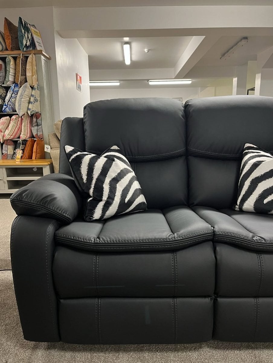 London Leather Recliner 3+2 Seater Sofa Set ~ 2 Seater ~ 3 Seater 