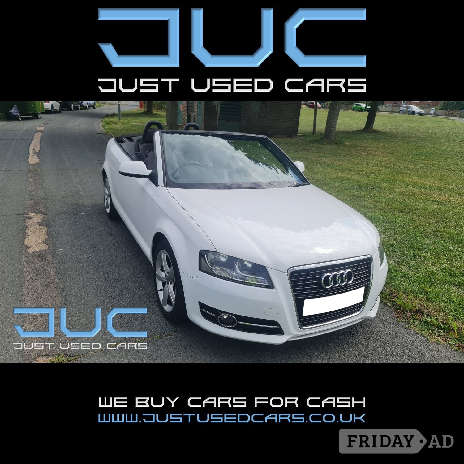 Audi Audi A3 1.6 TDI Technik Cabriolet (Manual Diesel) 10 Reg 2010 98,041 Miles Lewes