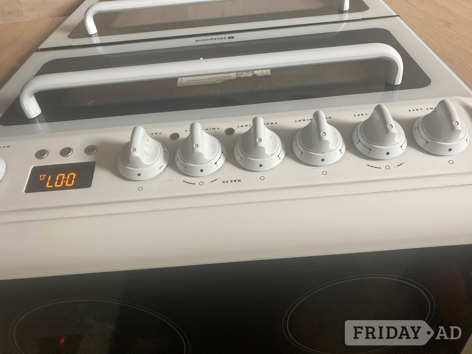 Hotpoint freestanding double oven/ hob  - Home Appliances
