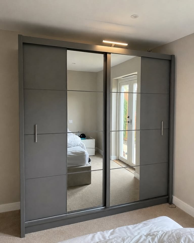 IKEA 150cm,180cm, 203cm wardrobe with 2 sliding doors for sale FH