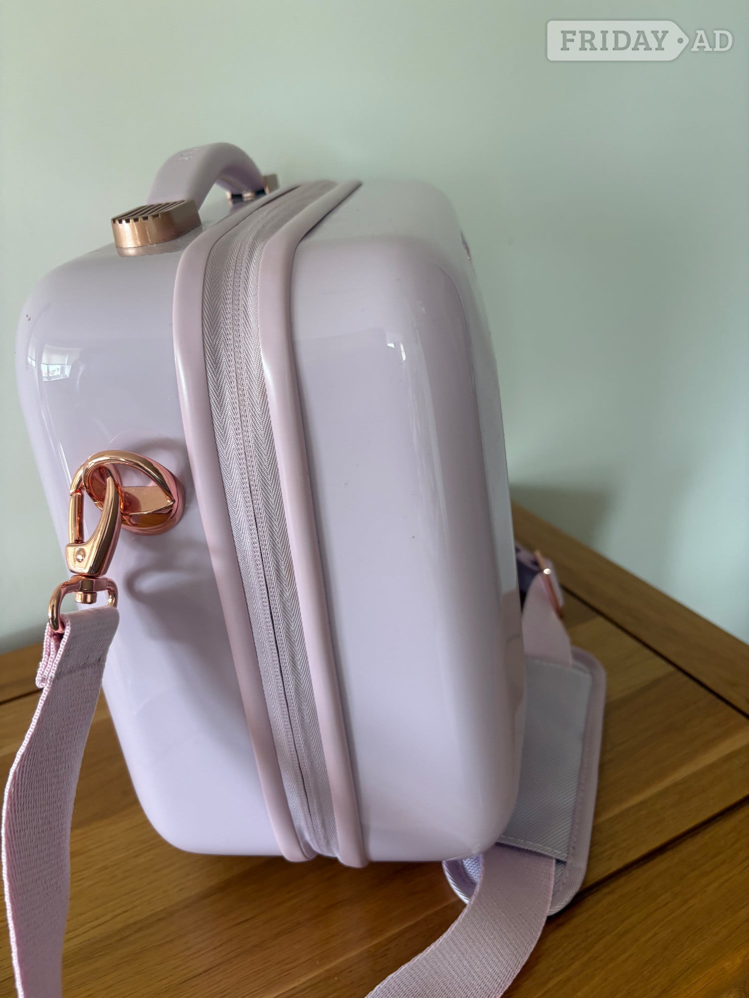 Ted Baker Pink Flowered Vanity Case