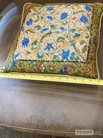 Ehrman Cushion  ‘ Illuminated Manuscript’ Candace Bahouth 