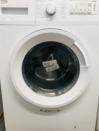  Beko 1200 spin speed washing machine with A+++ energy 
