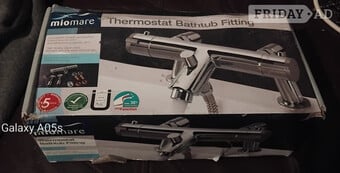 NEW Miomare thermostat bathtub fitting.