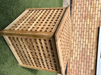 Wooden storage box