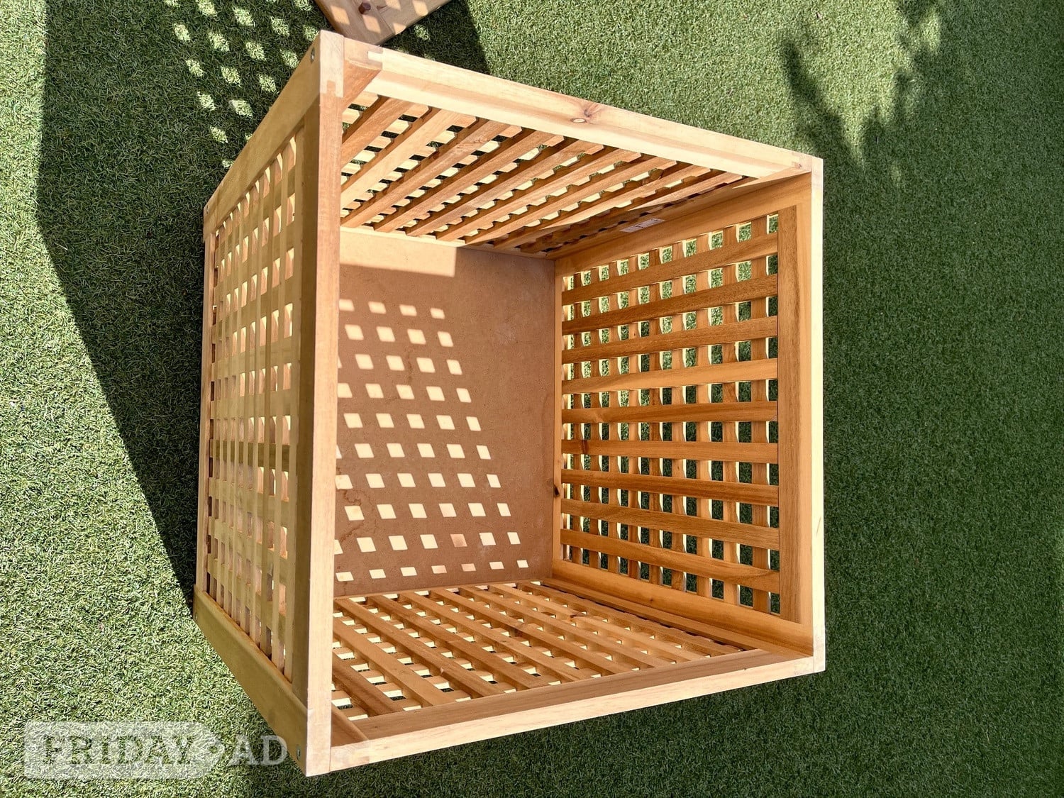 Wooden storage box