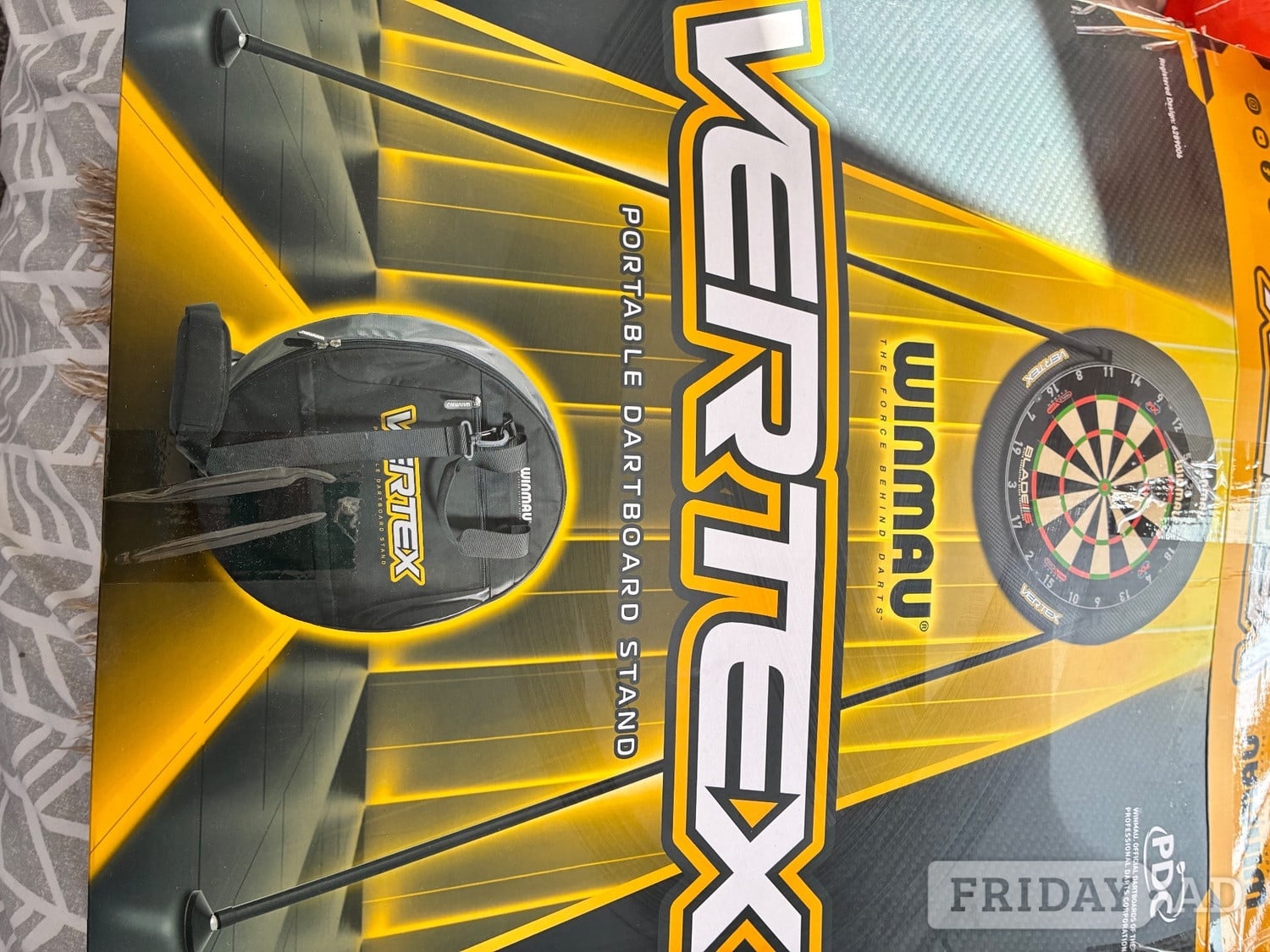 Winmau vertex dart board stand in Folkestone