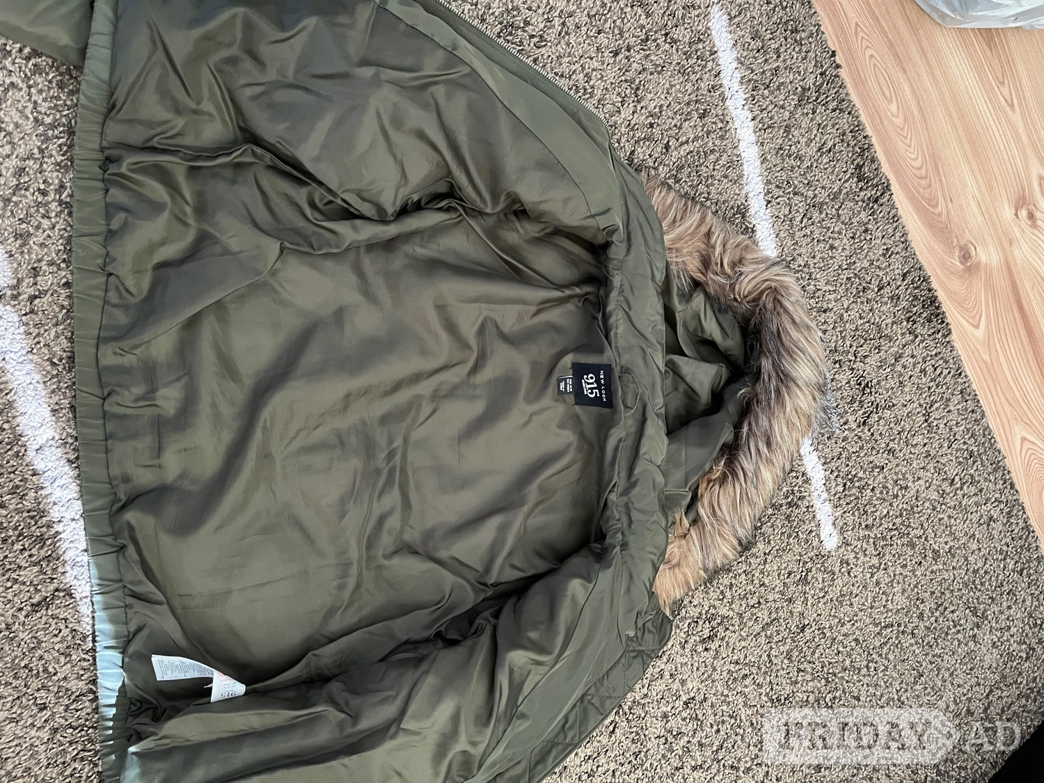 Girls khaki jacket  - Clothing, Footwear & Accessories in Peterborough