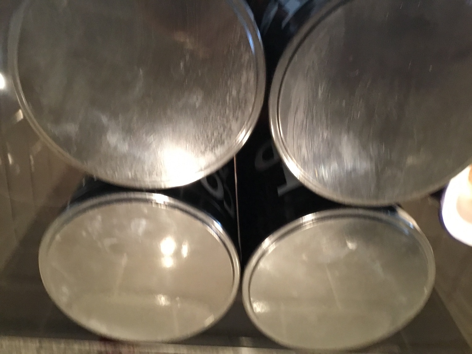 Llantwit Major 1970s collectable Nescafe tins x 4