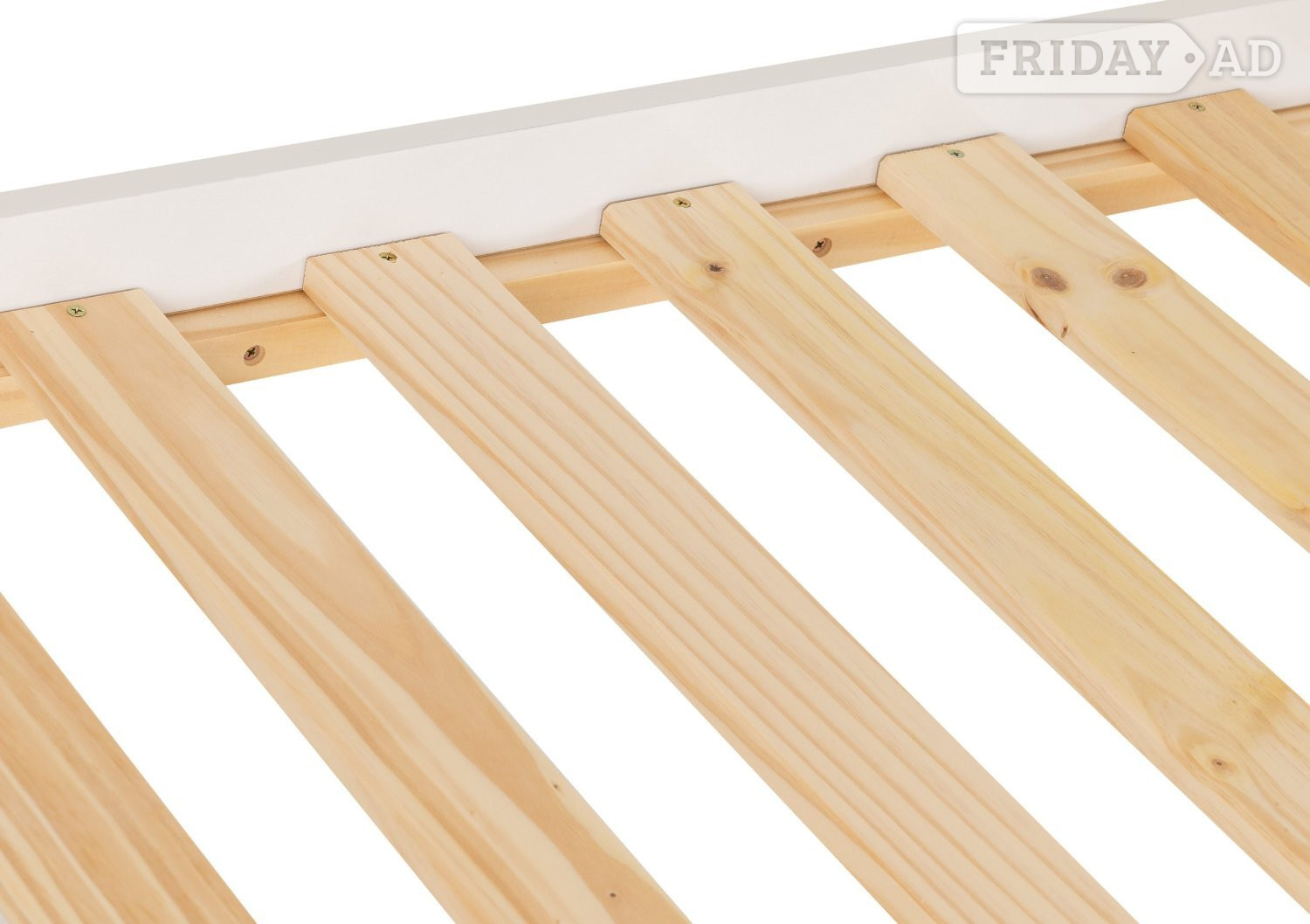 PANAMA WHITE WOODEN BUNK BEDS WITH BUDGET MATTRESSES - Furniture in Rotherham