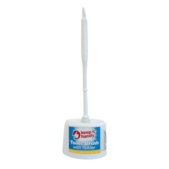 Toilet brush white