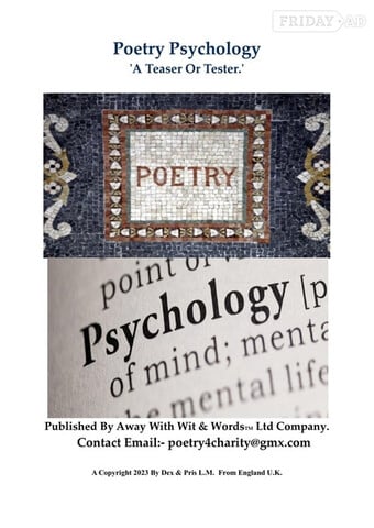 Download 'Poetry Of Humane Psychology' For Only £3.00