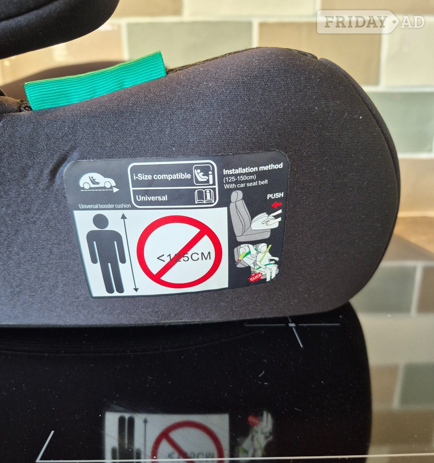 2xCosyNsafe hardly used black booster seats.