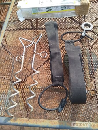 Caravan awning Tie Down Kit