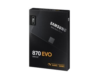 SAMSUNG EVO 870 2.5" Internal SSD - 1 TB