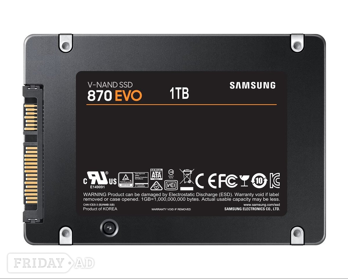 SAMSUNG EVO 870 2.5" Internal SSD - 1 TB - Computers & Electronics in Hastings