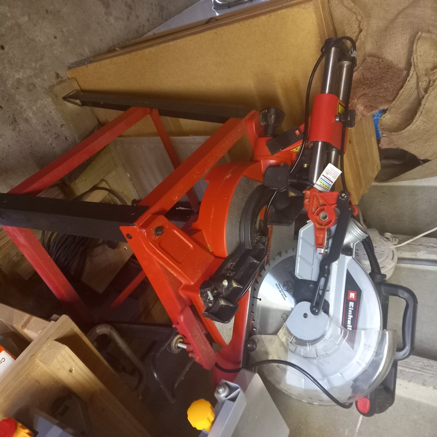 Einhell sliding  mitre saw