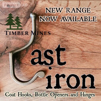 CAST IRON BOTTLE OPENERS, COAT HOOKS AND HINGES