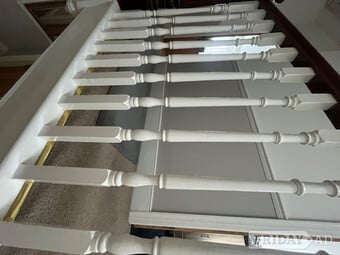 BANISTER RAILS FOR STAIR CASE  WANTED 