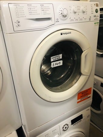Hotpoint 8KG Wash & 6kg dry washer dryer 