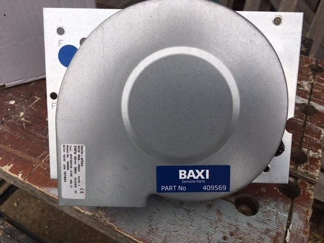 BAXI Fan assembly 409569