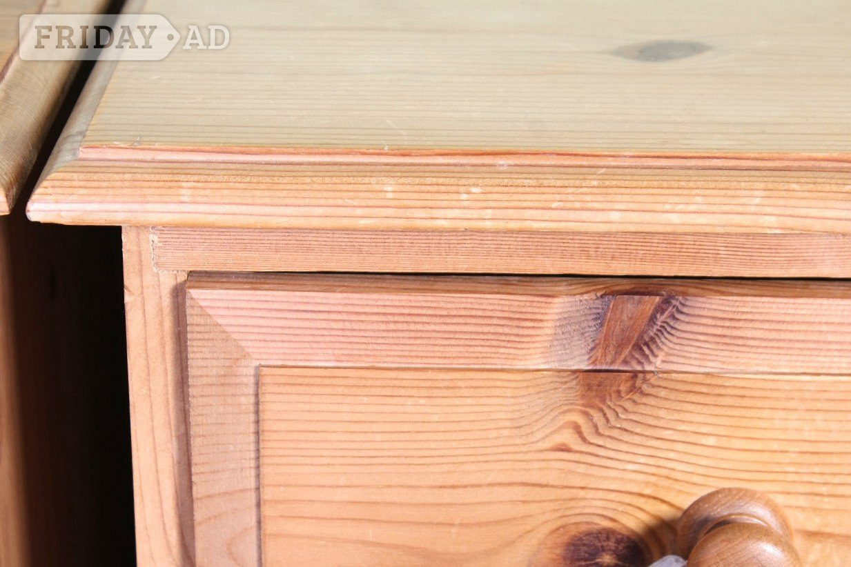 UK Delivery - 2 Pine Bedside Tables  - Furniture