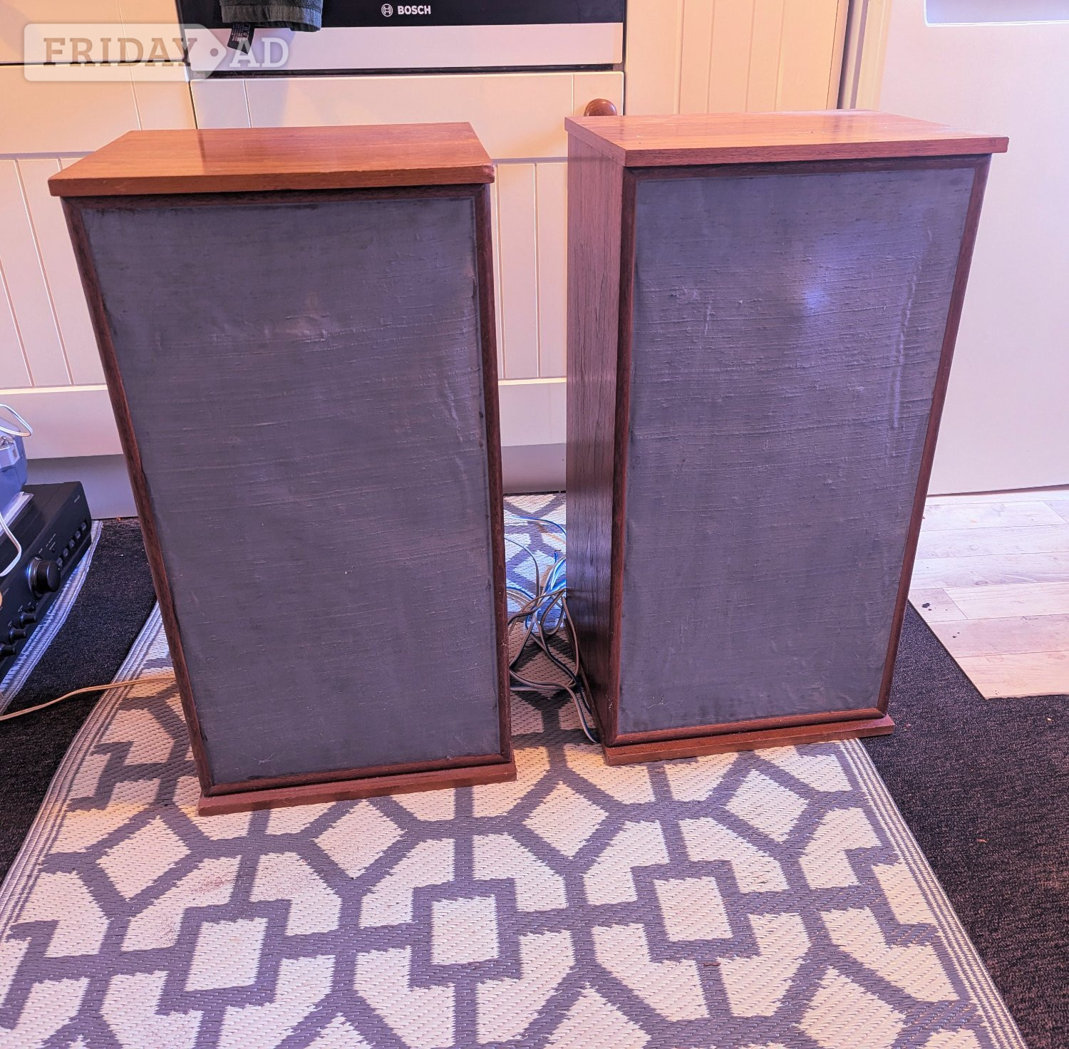 Loudspeakers x2 Rare Classic Chartwell PM210. (8OHMS 50 WATTS) 