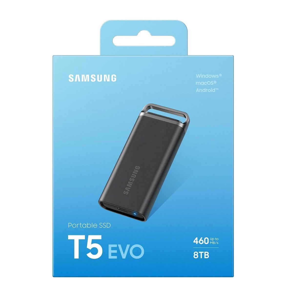 Samsung T5 EVO SSD 8TB Portable Drive USB 3.2 Gen 1 - New Sealed in Hastings